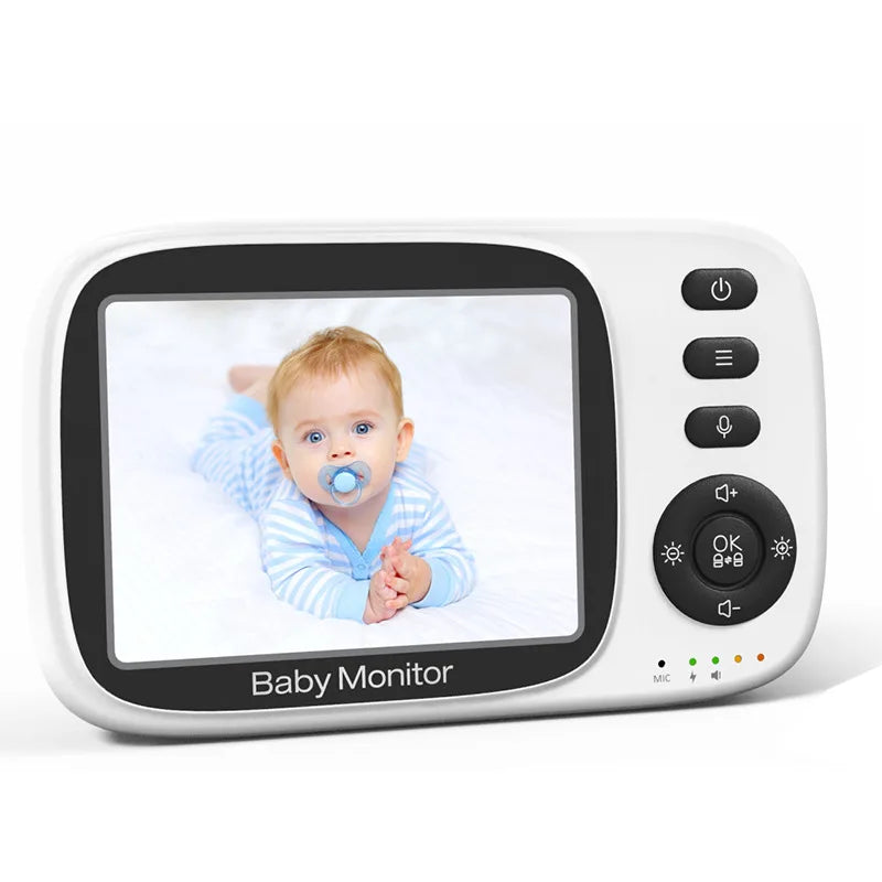 Baby Monitor - Wireless 2.4G Video Camera with 3.2'' LCD, 2-Way Audio, and Night Vision