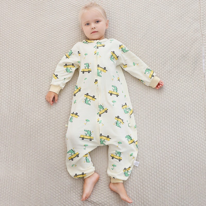 Baby Pajamas In Crocodile Pattern