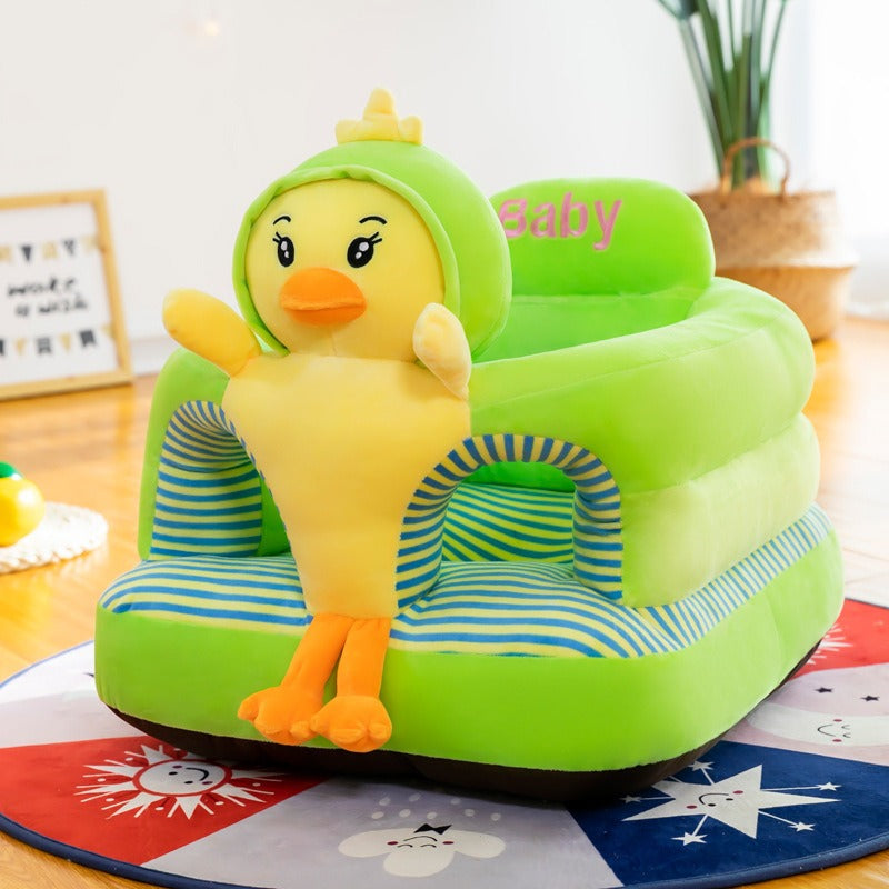 Preschool Anti-Fall Cartoon Sofa Chair - Enlarged & Thickened Baby Sitting Support Tatami Mat