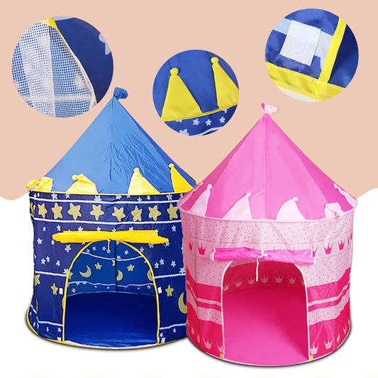 Foldable Kids' Play Tent - Creative Indoor Playhouse for Parent-Child Interaction